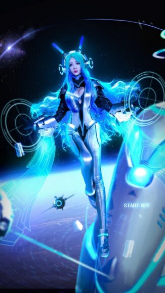 hình ảnh Điêu Thuyền tóc xanh