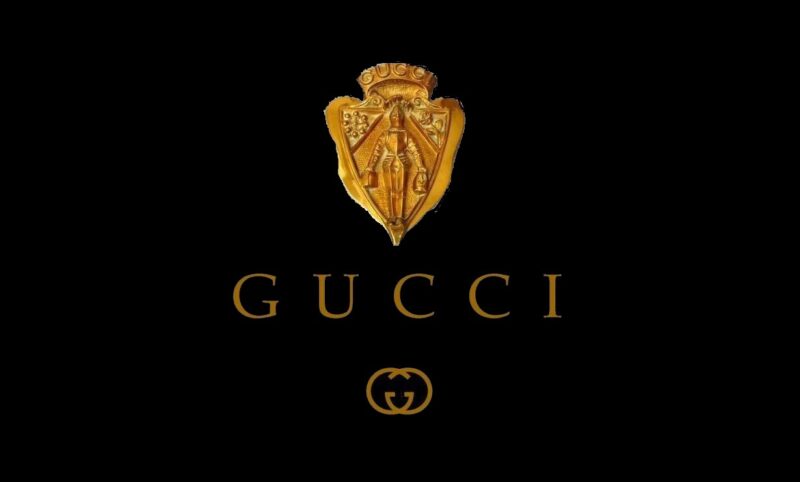 hình ảnh Gucci nền đen tượng đá