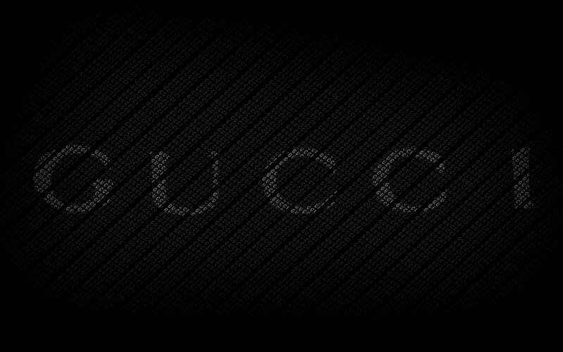 hình ảnh Gucci nền đen xước