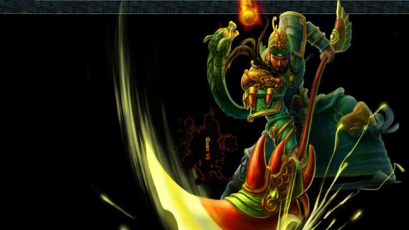 hình ảnh Quan Vũ - Quan Vân Trường cực ngầu