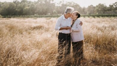 Hình ảnh đẹp về tình yêu tuổi già