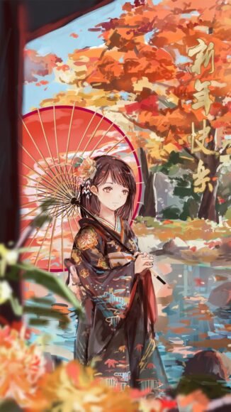 hình ảnh kimono anime cực đẹp