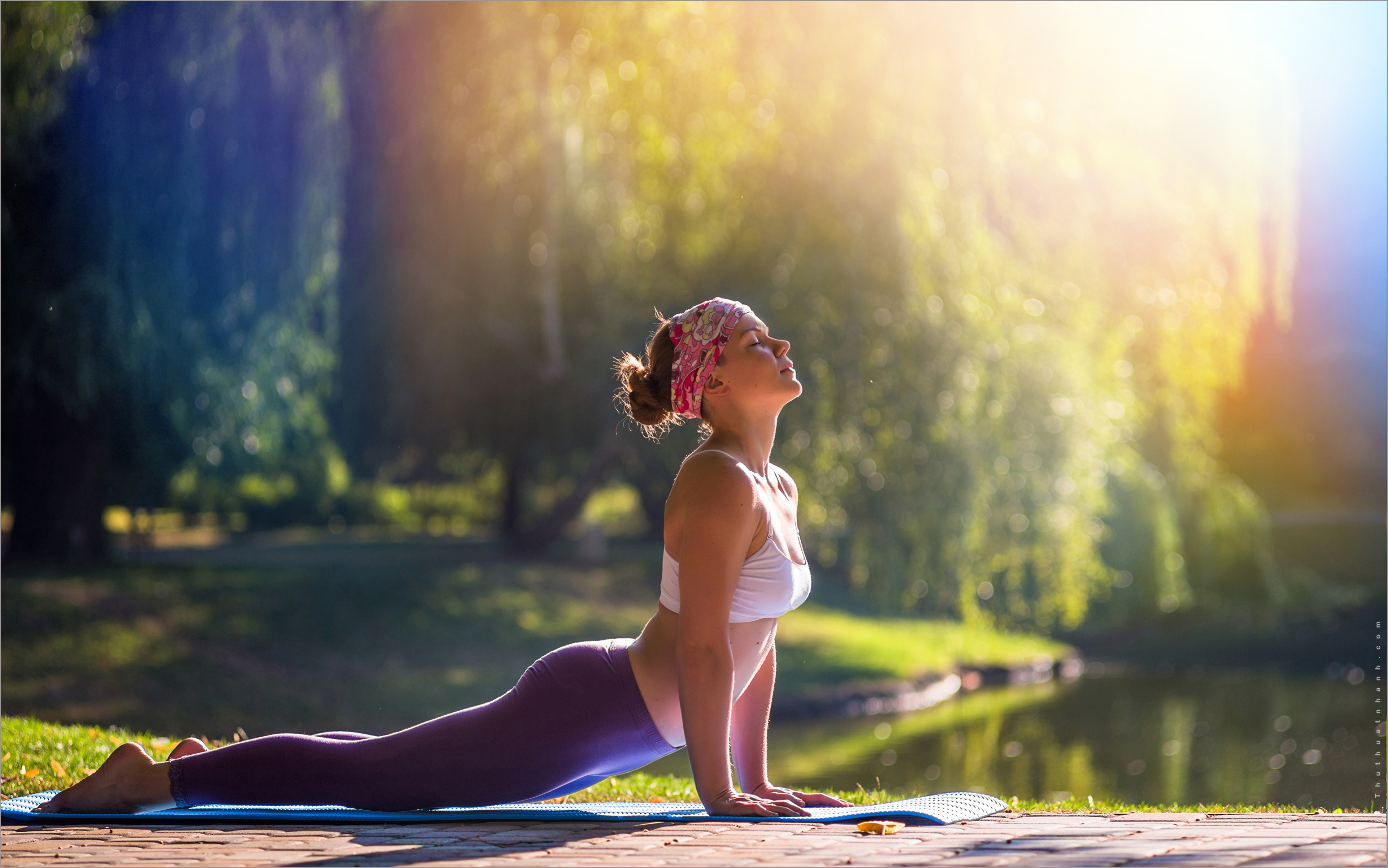 Hình Hình ảnh Yoga Đẹp, Dẻo Dai, Cực Mãn Nhãn Người Xem