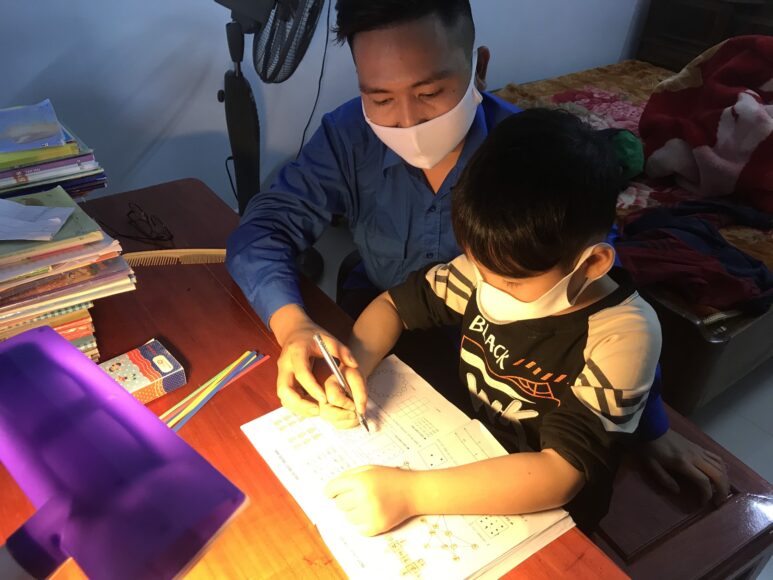 hình học bài bố dạy con học