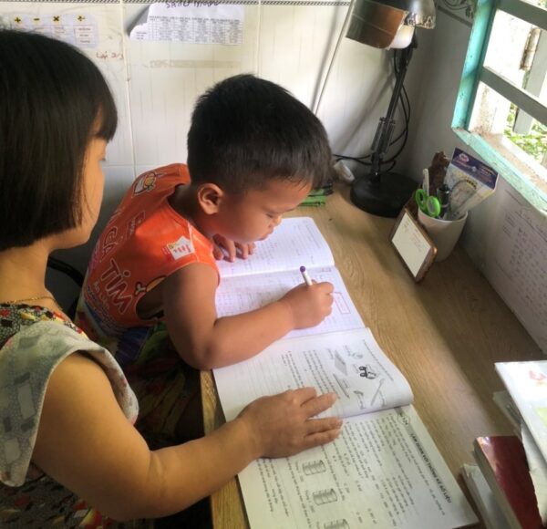 hình học bài mẹ dạy con học