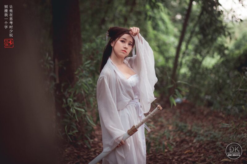 hình kiếm hiệp xinh xắn