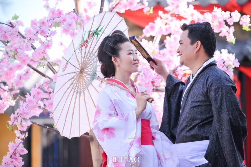 hình kimono lãng mạn