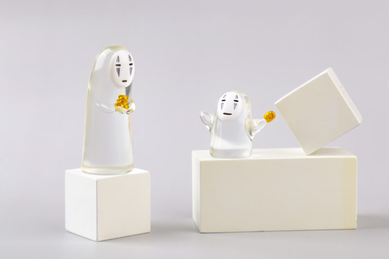 hình ma cute vô diện trong suốt