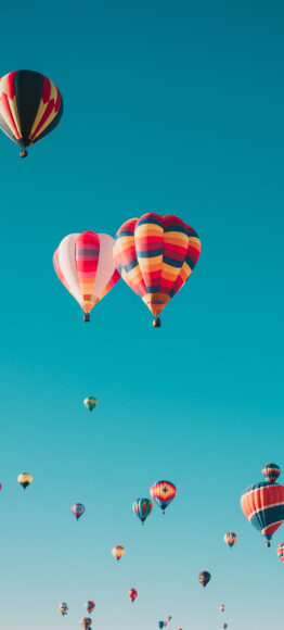 Hình nền khinh khí cầu cho điện thoại