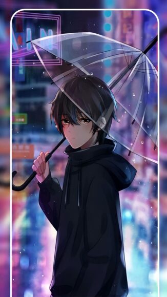 Hình nền Sad Boy Anime