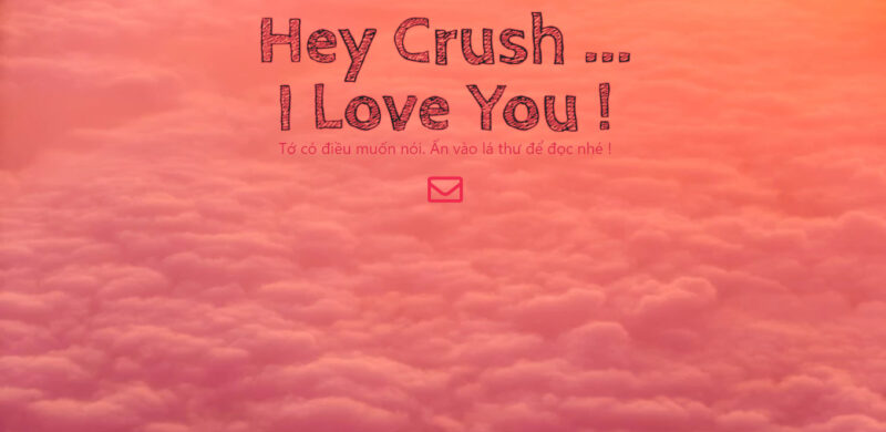 hình tỏ tình đơn giản