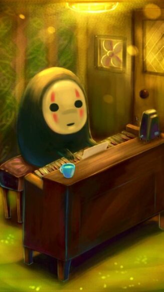 hình vô diện cute chibi