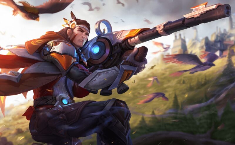 ảnh elsu cầm súng đẹp nhất