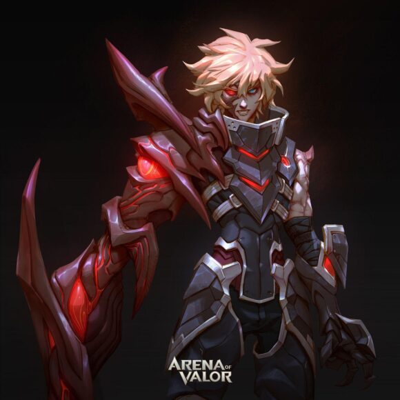 ảnh errol đẹp với vũ khí từ cánh tay