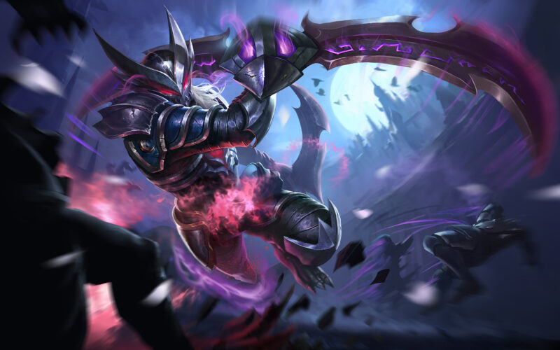 ảnh nền Nakroth phi kiếm tím đẹp xuất thần
