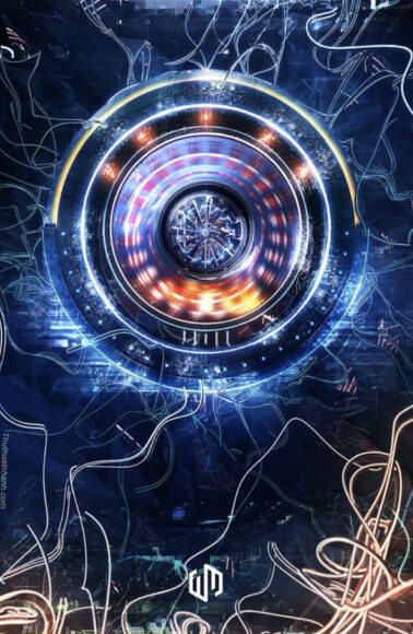 Hình ảnh 3D về công nghệ đẹp làm hình nền điện thoại