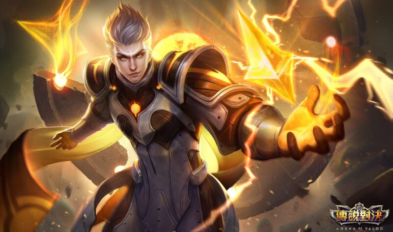 hình ảnh Nakroth đẳng cấp màu vàng đẹp mãn nhãn