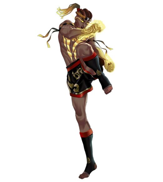 hình ảnh Raz đẹp nhất đang luyện khí công