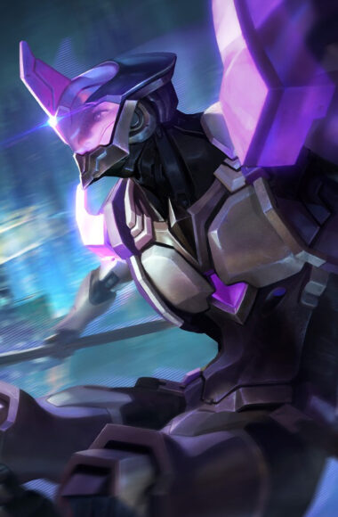 hình elsu màu tím cool ngầu chất