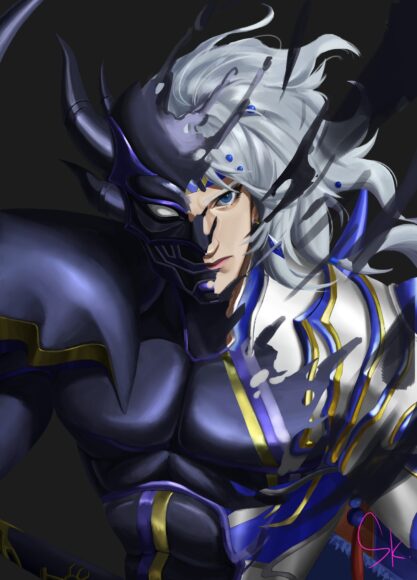 hình nền Nakroth đang biến thể sang cấp cao nhất