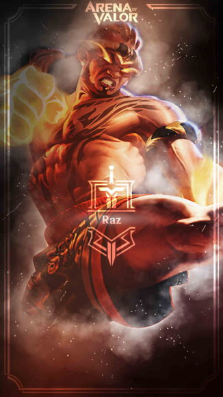 hình nền Raz đẹp trong liên quân