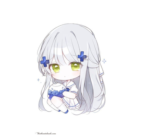 Hình vẽ anime cute
