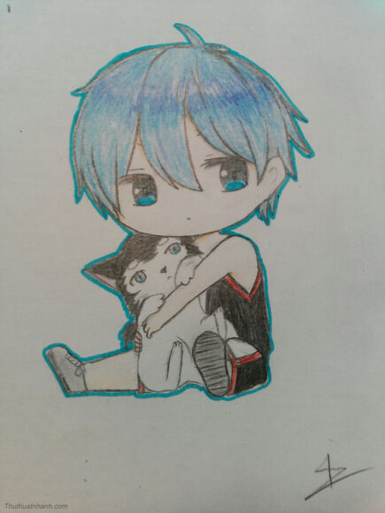 Hình vẽ anime nam