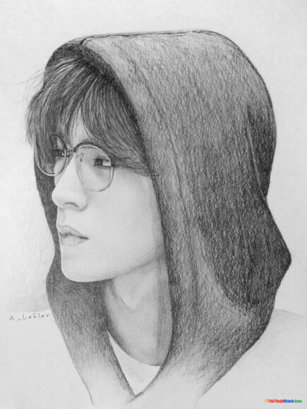 Hình vẽ người bằng chì