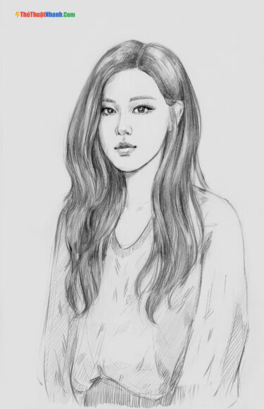 Hình vẽ người nữ