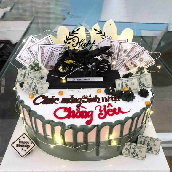 ảnh bánh sinh nhật chồng yêu, ông xã đẹp nhất