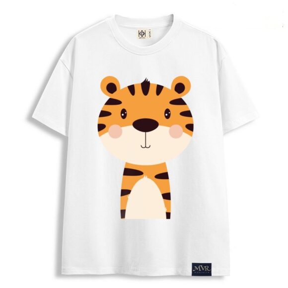 áo thun in hình con hổ dễ thương