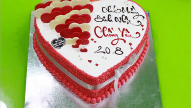 Bánh sinh nhật chồng