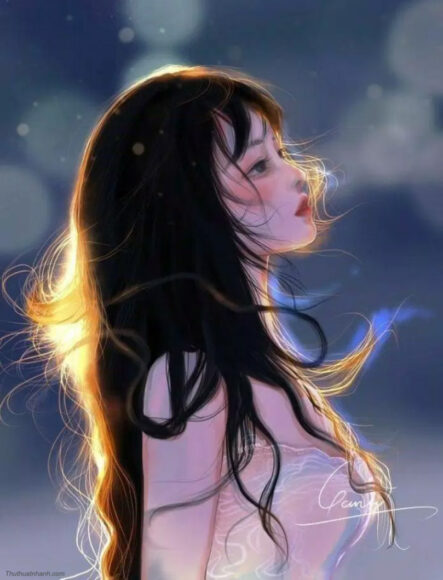 Hình ảnh avatar buồn nữ