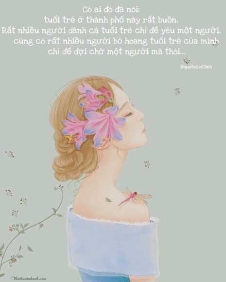 Hình ảnh chữ buồn dành cho con gái