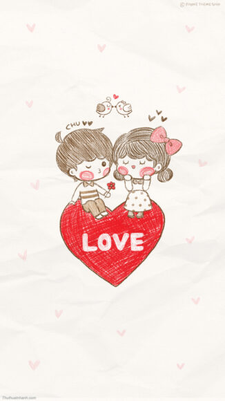 Hình ảnh đẹp về tình yêu cute