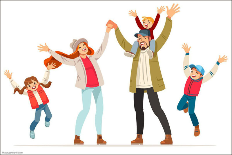 Hình ảnh gia đình đẹp