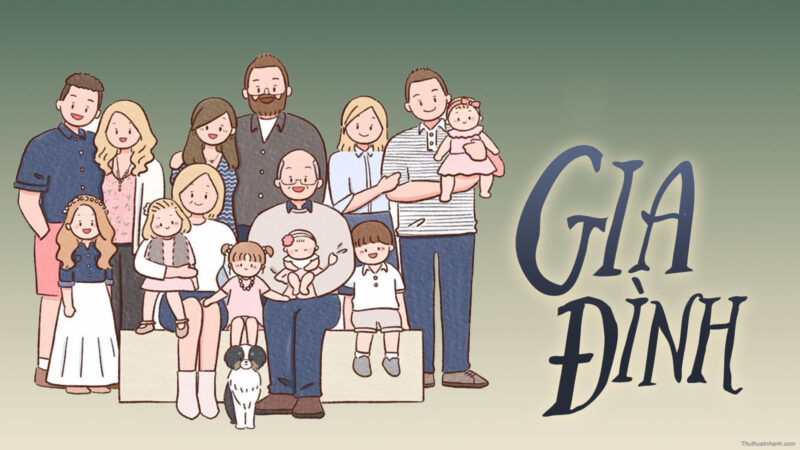 Hình ảnh gia đình nhiều thế hệ