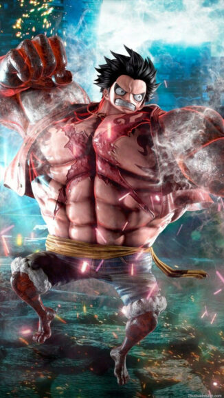 Hình ảnh Luffy cực ngầu