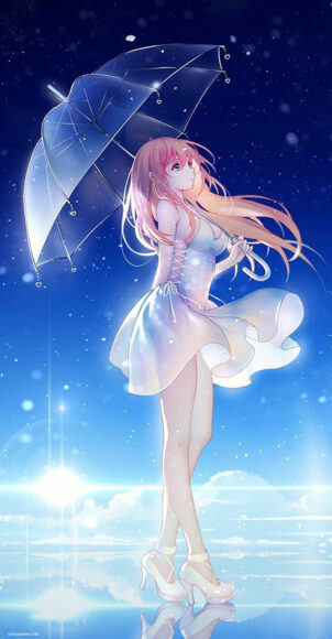 Hình nền anime dễ thương đẹp nữ