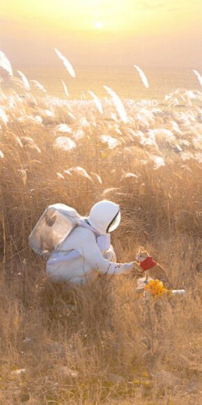 Tải ảnh nền điện thoại iPhone phi hành gia đẹp nhất