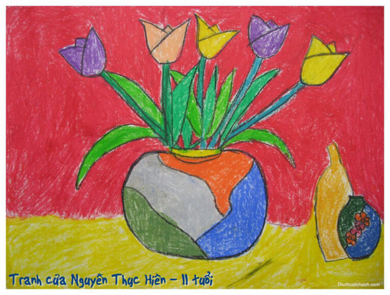 ﻿Vẽ tranh tĩnh vật đơn giản