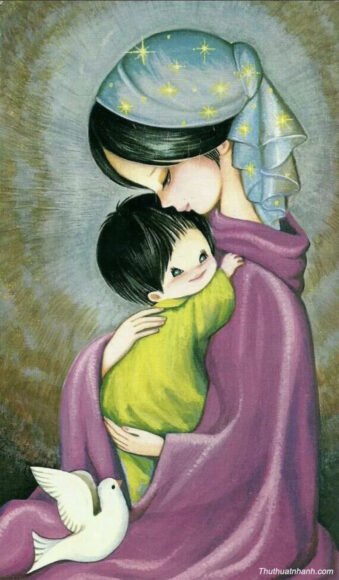 Vẽ tranh về mẹ đẹp, ý nghĩa