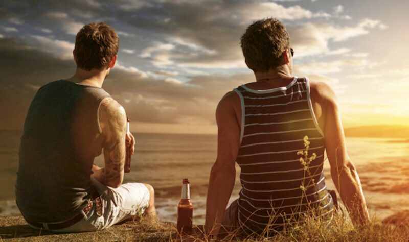 ảnh anh em tốt cùng ngăm hoàng hôn