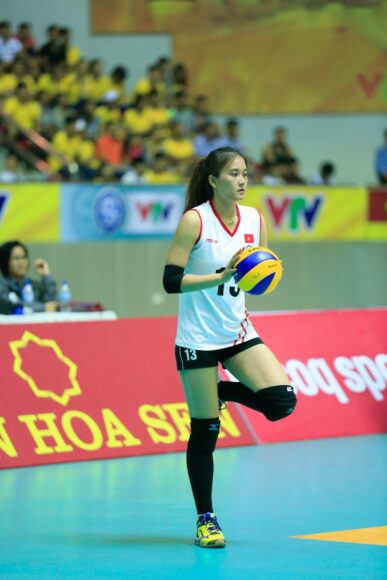 hình ảnh bóng chuyền nữ