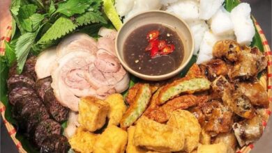 Hình ảnh bún đậu mắm tôm