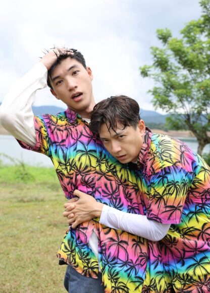 hình anh em tốt Ngô Kiên Huy và Hiếu thứ hai