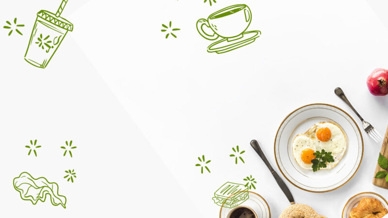 Hình nền Powerpoint chủ đề món ăn đẹp, đơn giản