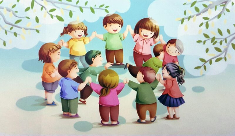 hình trò chơi dân gian Việt Nam đuổi bắt