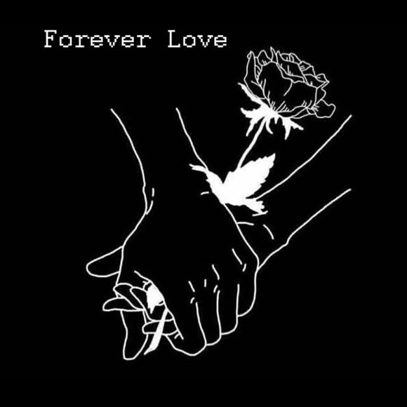 ảnh avatar đen nắm tay lãng mạn