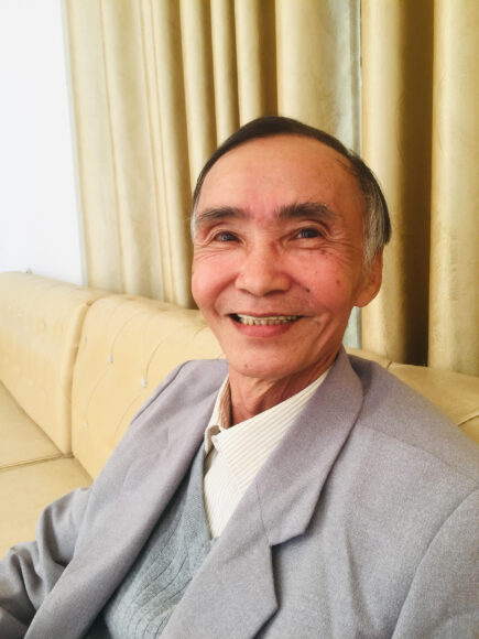 bức ảnh nụ cười chiến thắng của nhân chứng sống chiến tranh